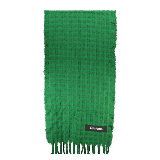 Desigual Green Polyester Scarf DE-24926