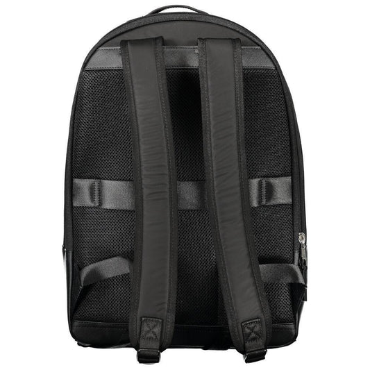 Tommy Hilfiger Black Polyester Backpack TO-25934