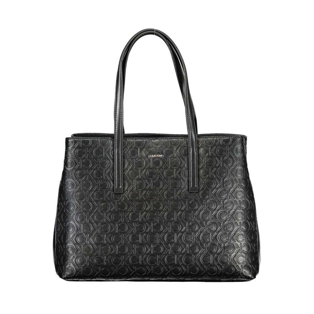 Calvin Klein Black Polyester Women Handbag