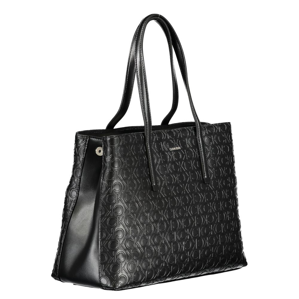 Calvin Klein Black Polyester Handbag CA-25950