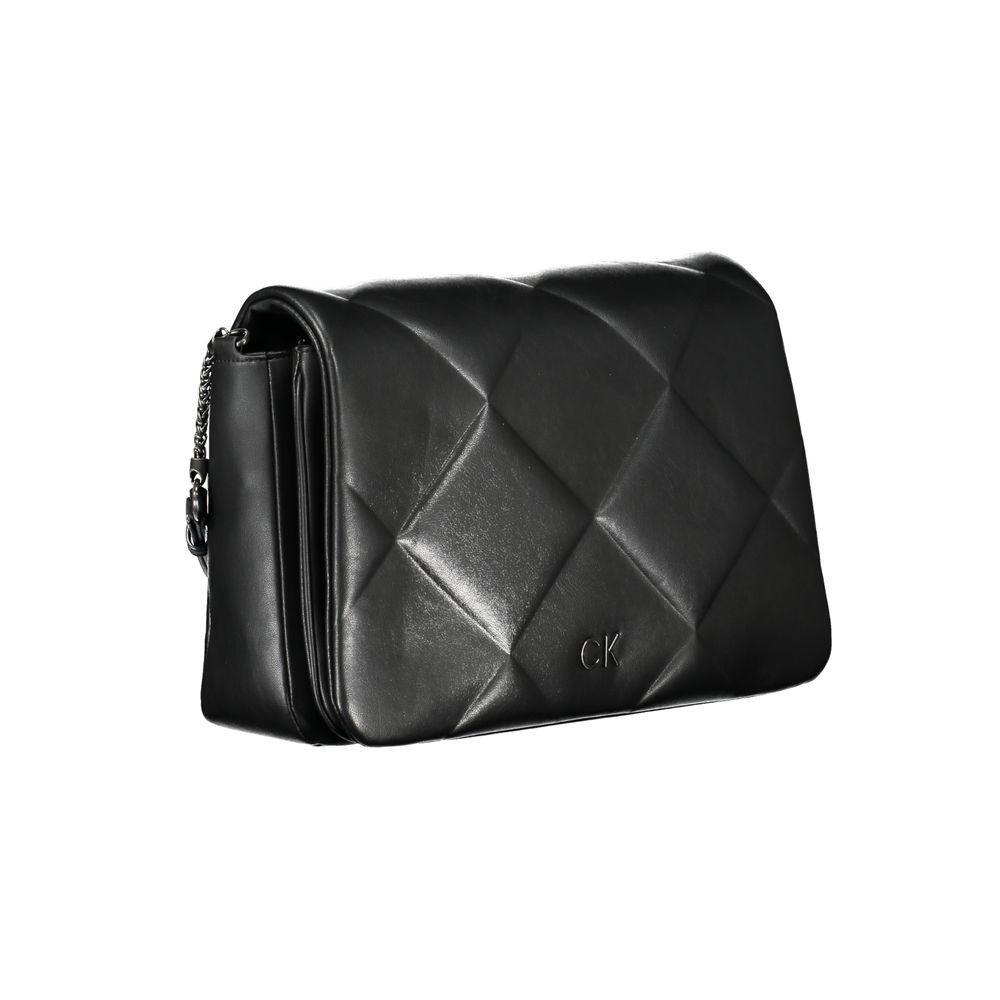 Calvin Klein Black Polyester Handbag CA-25953