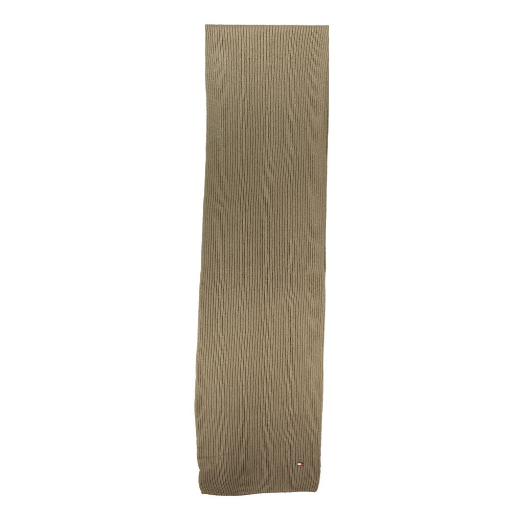 Tommy Hilfiger Green Cotton Scarf TO-25979