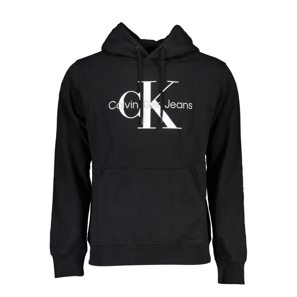 Calvin Klein Black Cotton Sweater CA-26142-XXL