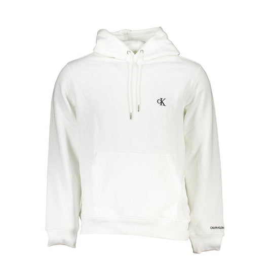 Calvin Klein White Cotton Sweater CA-26162-XL