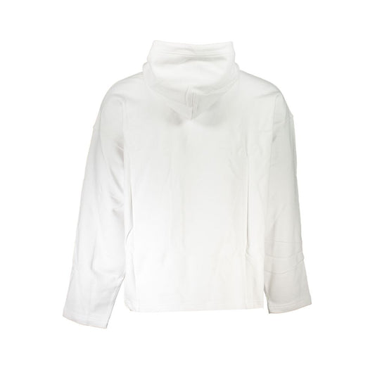 Calvin Klein White Cotton Sweater CA-27419-L