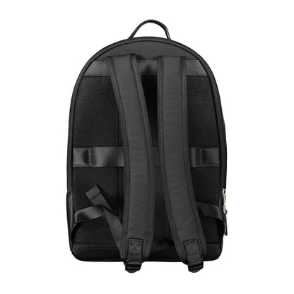 Tommy Hilfiger Black Polyester Backpack