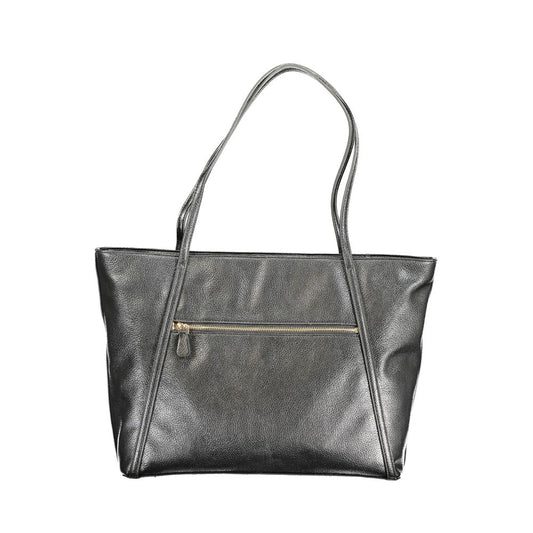 Guess Jeans Black Polyethylene Handbag GU-31259