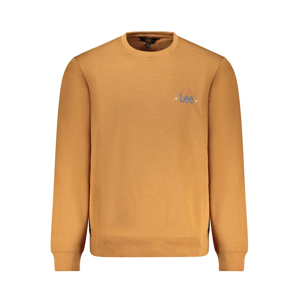Lee Brown Cotton Sweatshirt