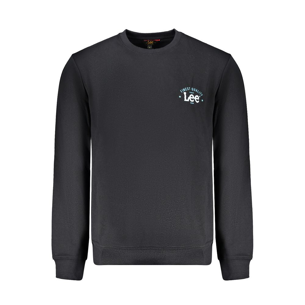 Lee Black Cotton Sweatshirt