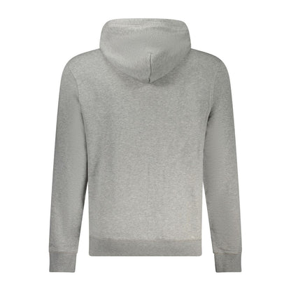 Napapijri Gray Cotton Sweatshirt