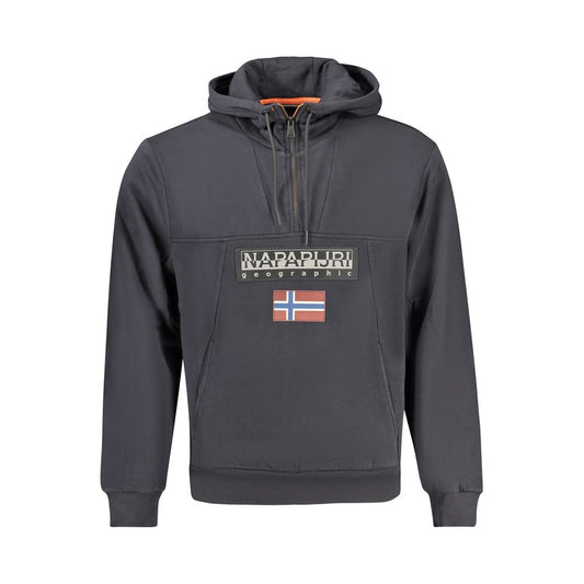 Napapijri Black Cotton Sweater NA-32508-S