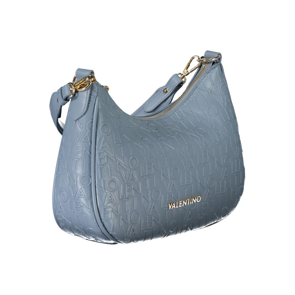 Mario Valentino Blue Polyethylene Handbag