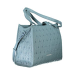 Mario Valentino Blue Polyester Handbag VA-32731