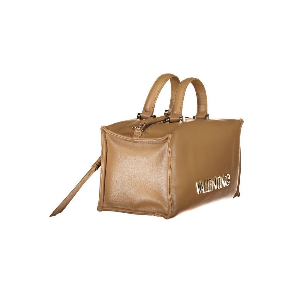 Front view with bag zipped and handles upright.