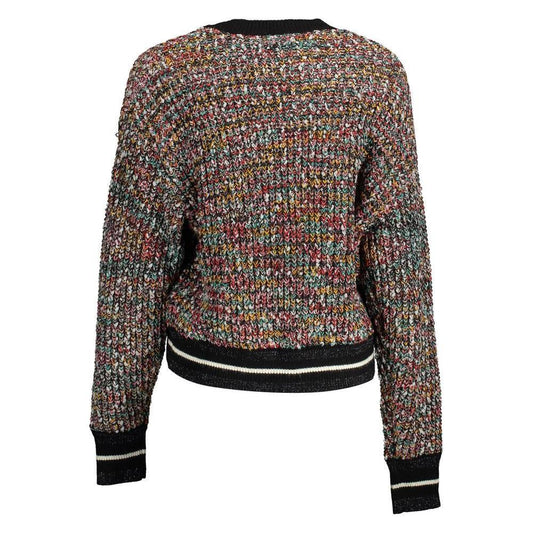 Desigual Black Polyester Sweater DE-15006-L