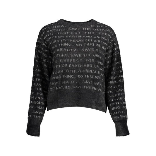 Desigual Black Polyester Sweater DE-15008-M