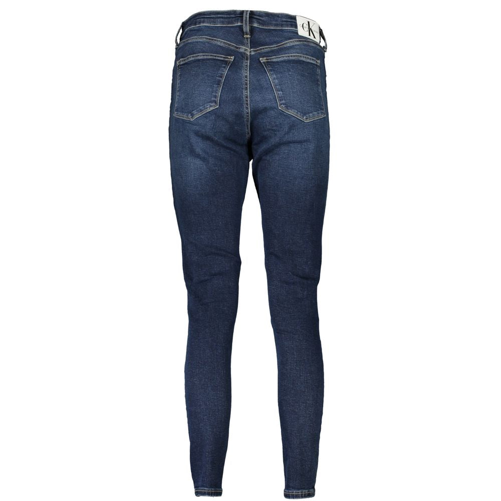 Calvin Klein Blue Cotton Jeans & Pant CA-27402-W24