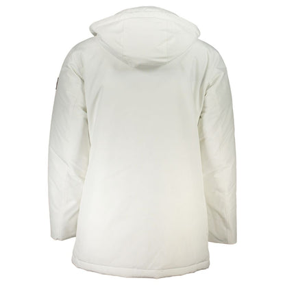 Hugo Boss White Elastane Jackets & Coat