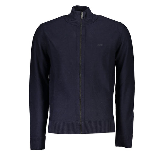 Hugo Boss Blue Polyamide Sweater BO-28185-XL