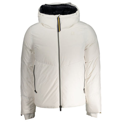 K-WAY White Polyester Jackets & Coat