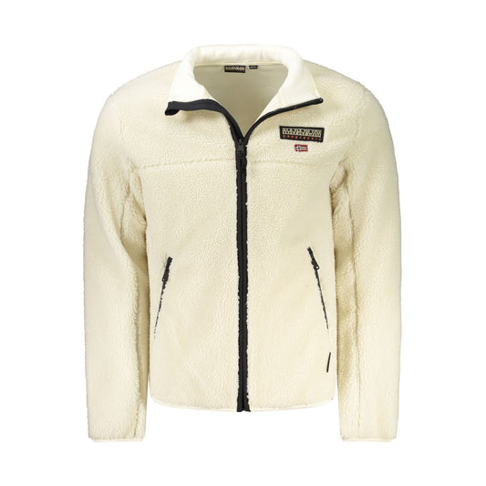 Napapijri White Polyester Jacket NA-32900-XXL