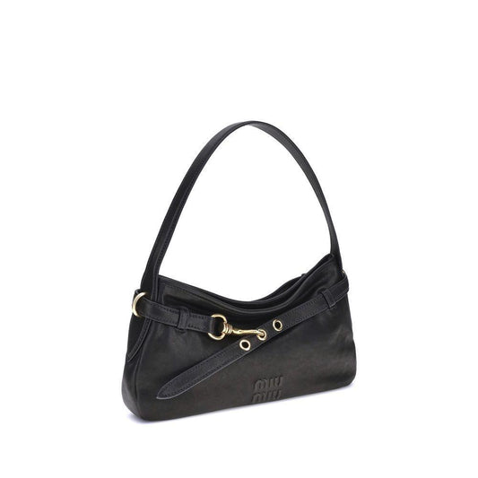 Miu Miu Aventure Shoulder Bag MI5BC182VOOO2BBLF0002BB