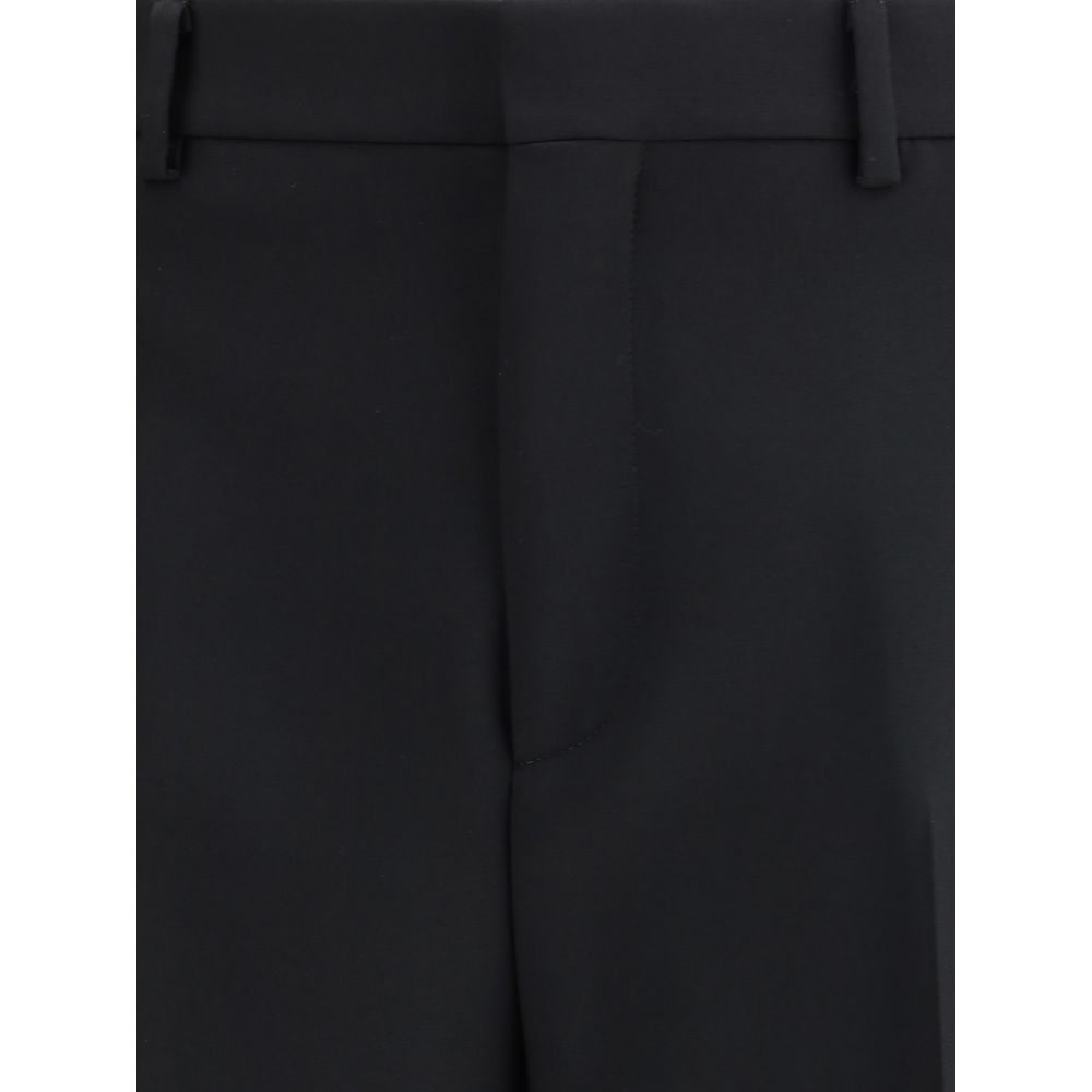 Gucci Black Wool Dress Pants