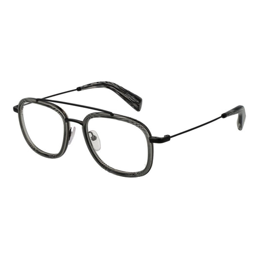 Yohji Yamamoto Gray Unisex Glasses Frame