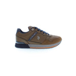 U.S. POLO ASSN. Brown Polyester Sneaker US-14577-EU45/US12