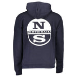 North Sails Blue Cotton Sweater NO-16046-XXL