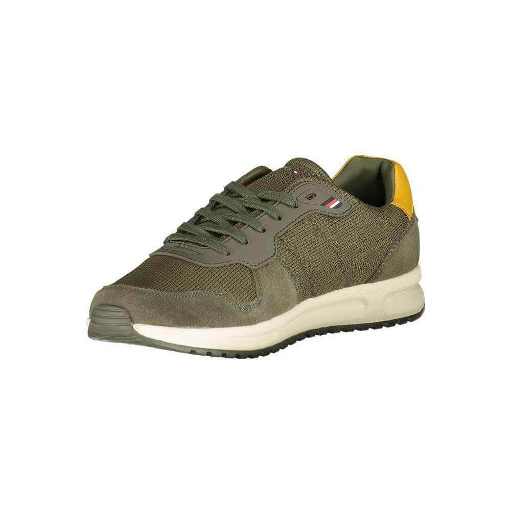 Tommy Hilfiger Green Polyester Sneaker TO-16640-EU43/US10