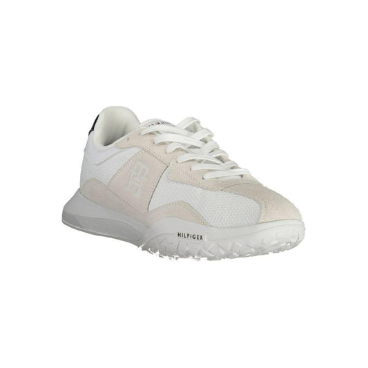 Tommy Hilfiger White Polyester Sneaker TO-17038-EU42/US9