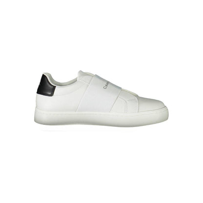 Calvin Klein White Polyester Sneaker