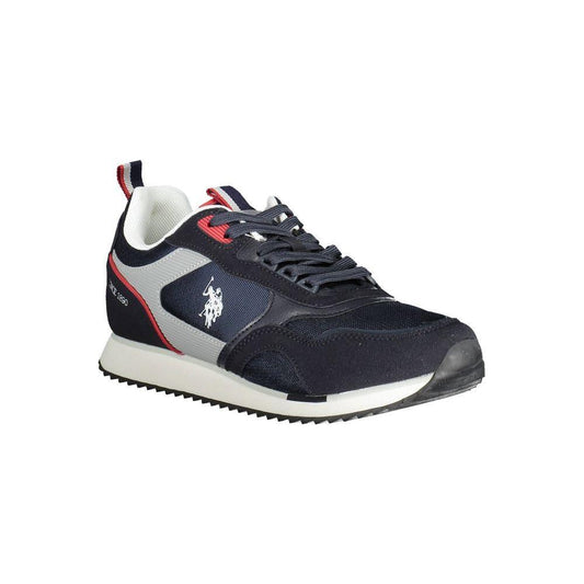U.S. POLO ASSN. Blue Polyester Sneaker