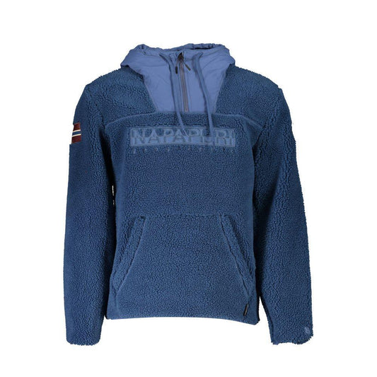 Napapijri Blue Polyester Sweater NA-21692-M