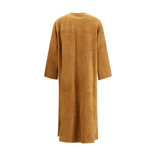 Salvatore Santoro Suede Coat SA-48089DCARAMEL-IT42 | L