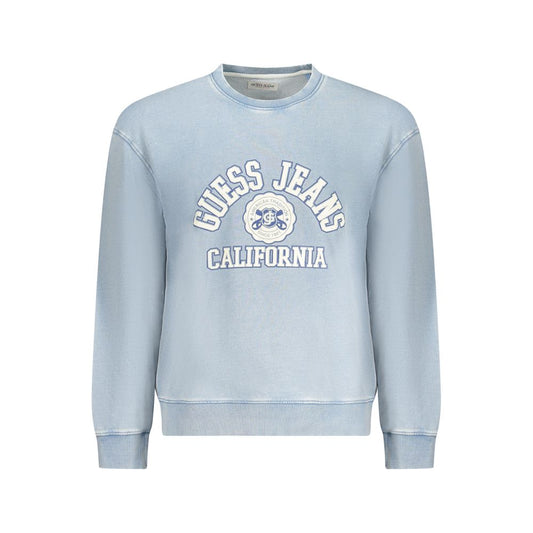 Guess Jeans Blue Cotton Sweater GU-35063-L