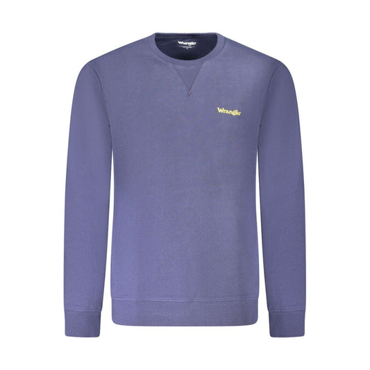 Wrangler Blue Cotton Sweatshirt