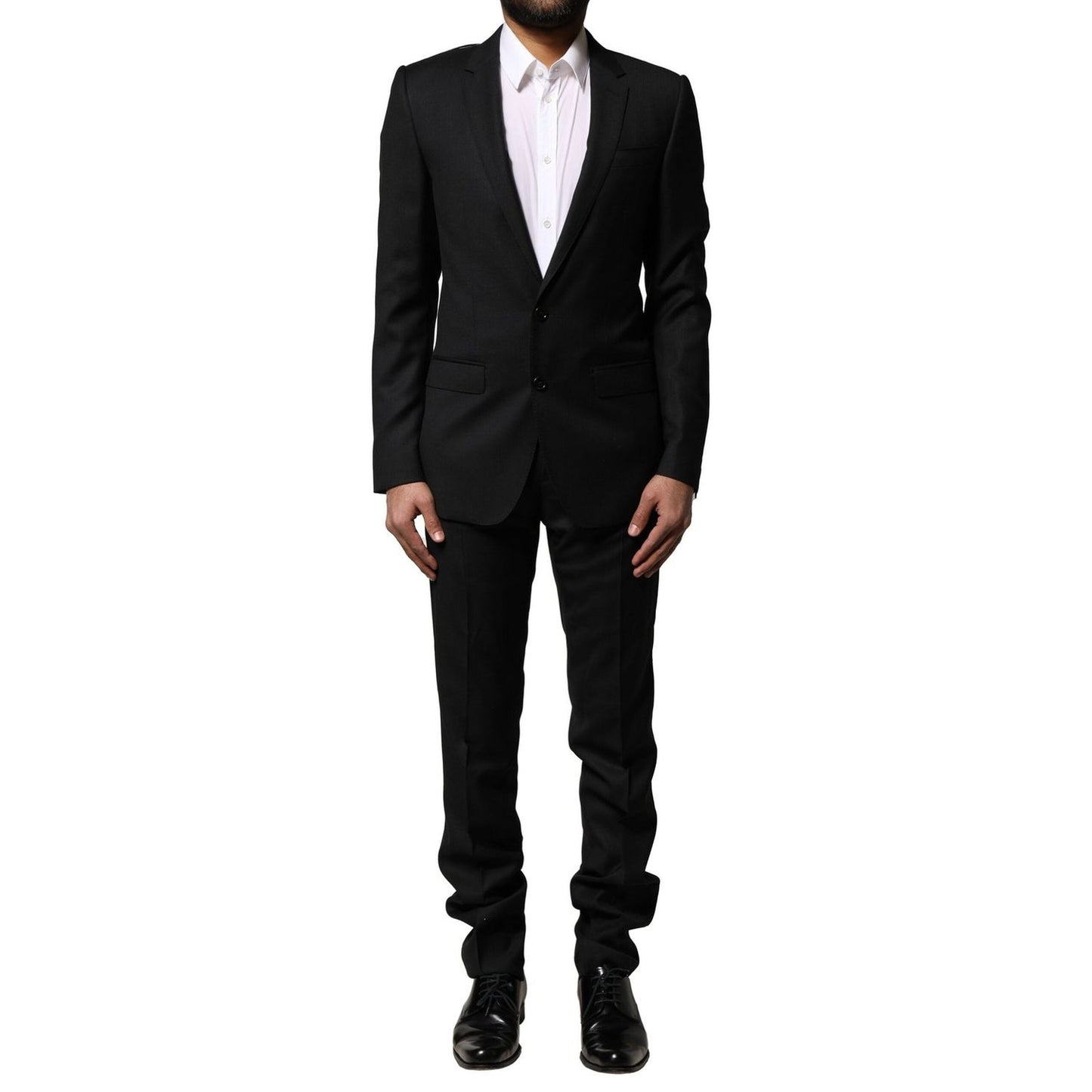 Dolce & Gabbana Blue MARTINI Wool Formal 2 Piece Suit KOS2221-44