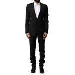 Dolce & Gabbana Blue MARTINI Wool Formal 2 Piece Suit KOS2221-44