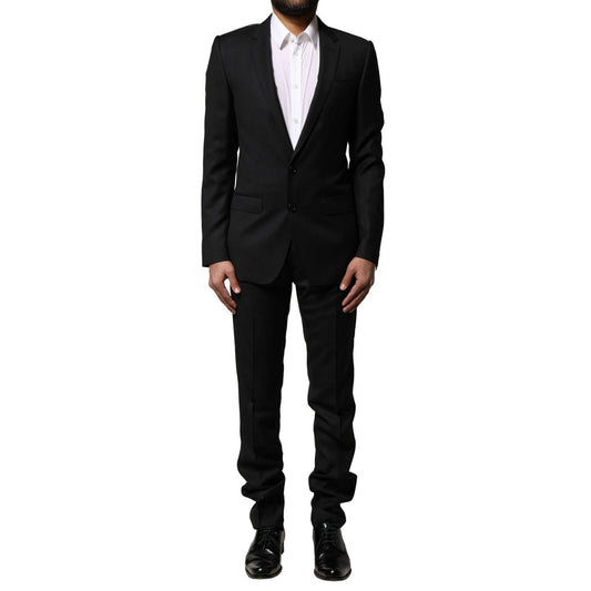 Dolce & Gabbana Blue MARTINI Wool Formal 2 Piece Suit KOS2221-44