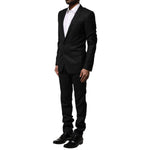 Dolce & Gabbana Blue MARTINI Wool Formal 2 Piece Suit KOS2221-44