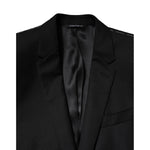 Dolce & Gabbana Blue MARTINI Wool Formal 2 Piece Suit KOS2221-44