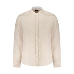 North Sails Beige Linen Shirt NO-38897-XL