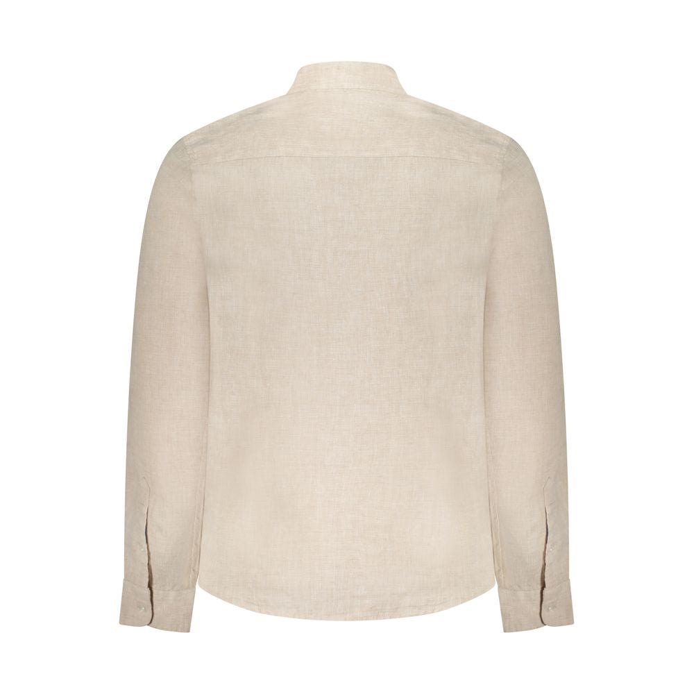 North Sails Beige Linen Shirt NO-38897-XL