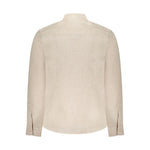 North Sails Beige Linen Shirt NO-38897-XL