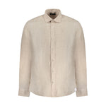 North Sails Beige Linen Shirt NO-38899-M