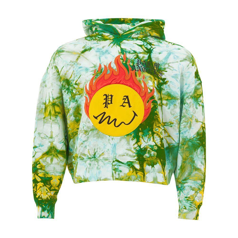 Palm Angels Multicolor Cotton Sweatshirt PA-81966720010993-XS