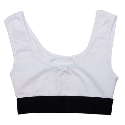 Comme Des Fuckdown White Cotton Women Top