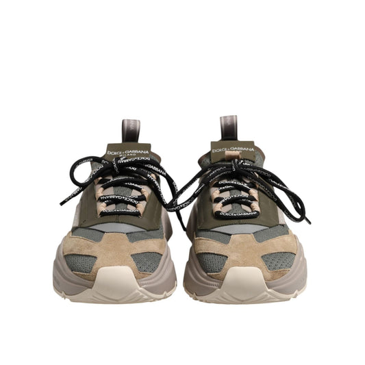 Dolce & Gabbana Multicolor Daymaster Low Top Sneakers Shoes MV7440-42
